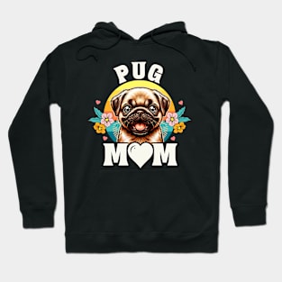 World'S Best Pug Mom Dog Hoodie